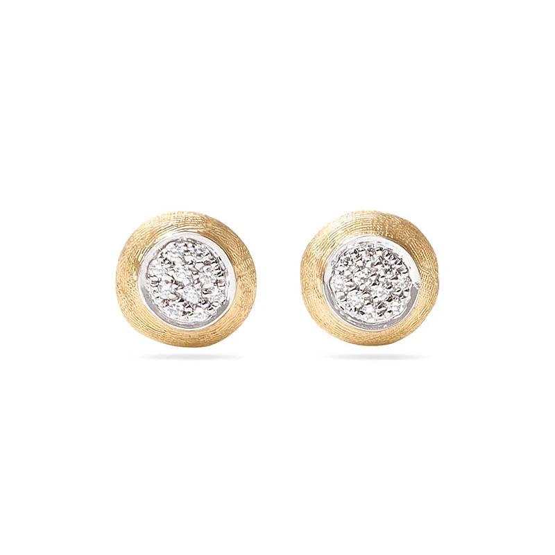 Marco Bicego Jaipur Yellow Gold Diamond Earrings