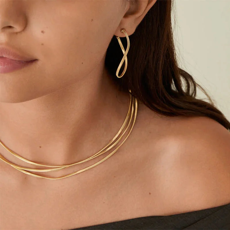 Marco Bicego Marrakech Yellow Gold Twisted Hoop Earrings