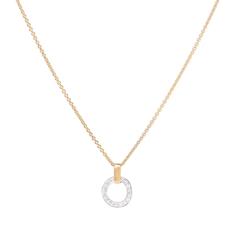 Marco Bicego Jaipur Link Yellow Gold Diamond Pendant