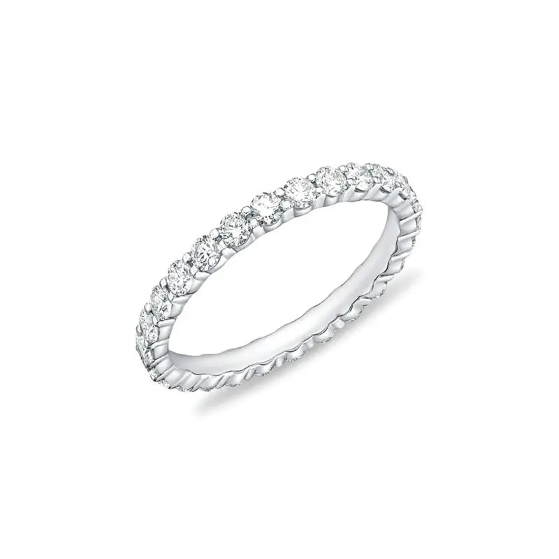 Memoire Petite Prong Diamond Eternity Band MEM00555 ERPT13265008W720