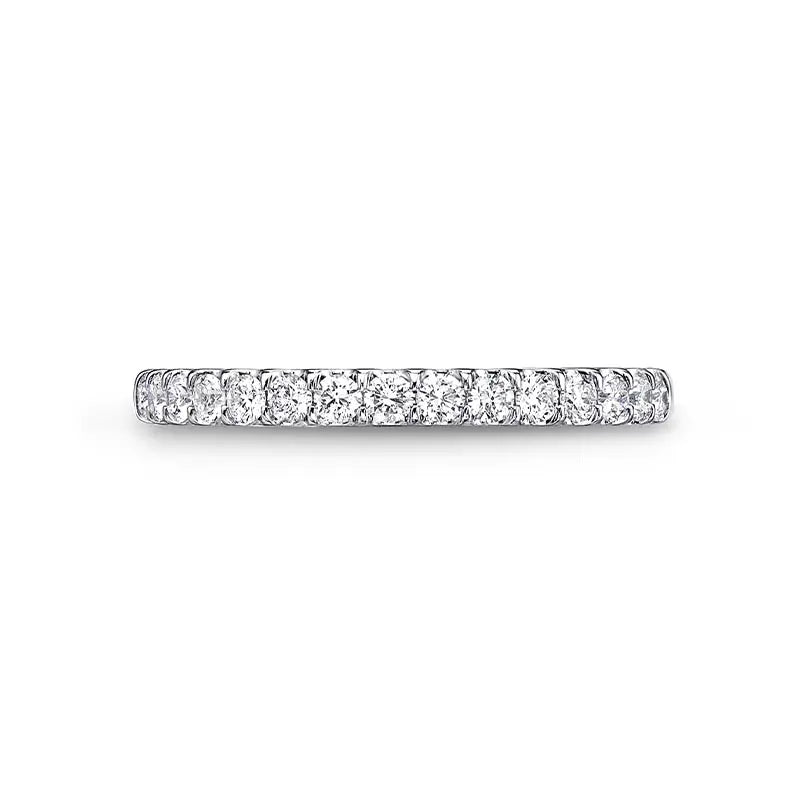 Mémoire Odessa Platinum 15-Stone Diamond Band