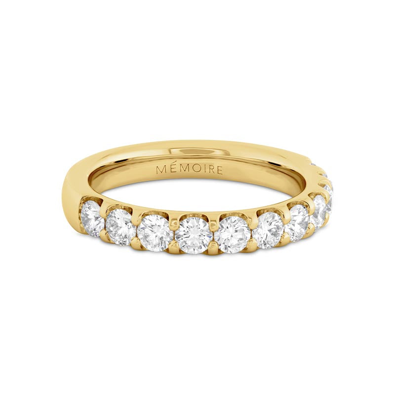 Mémoire Odessa 11-Stone Yellow Gold Diamond Band