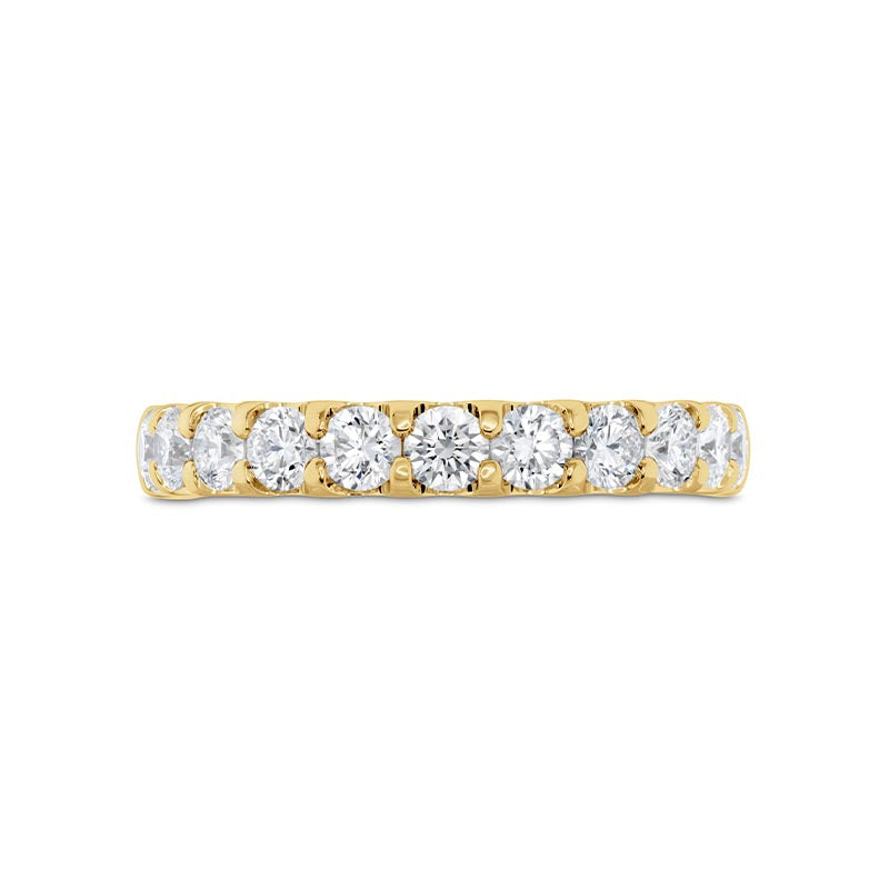 Mémoire Odessa 11-Stone Yellow Gold Diamond Band