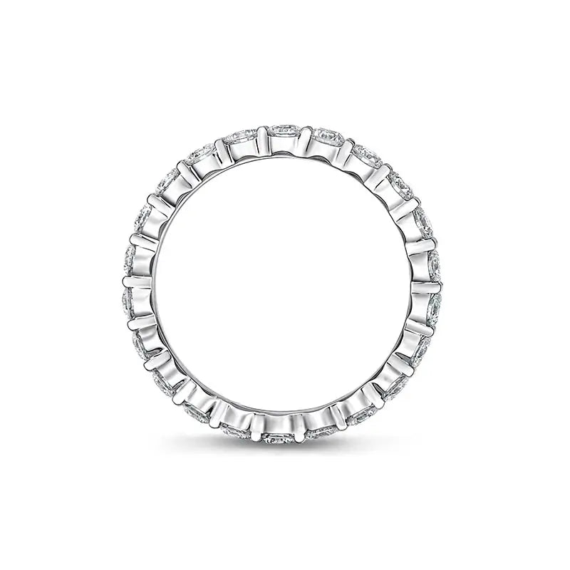 Mémoire Petite Prong Platinum 1.36 - 1.64ct Diamond Eternity Band