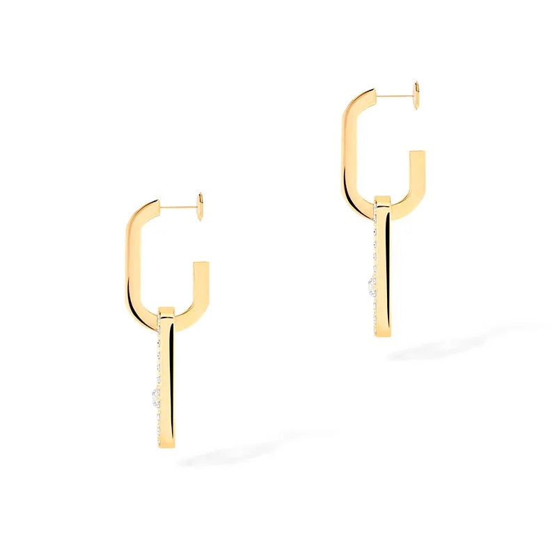 Messika Earrings 12469 YG side