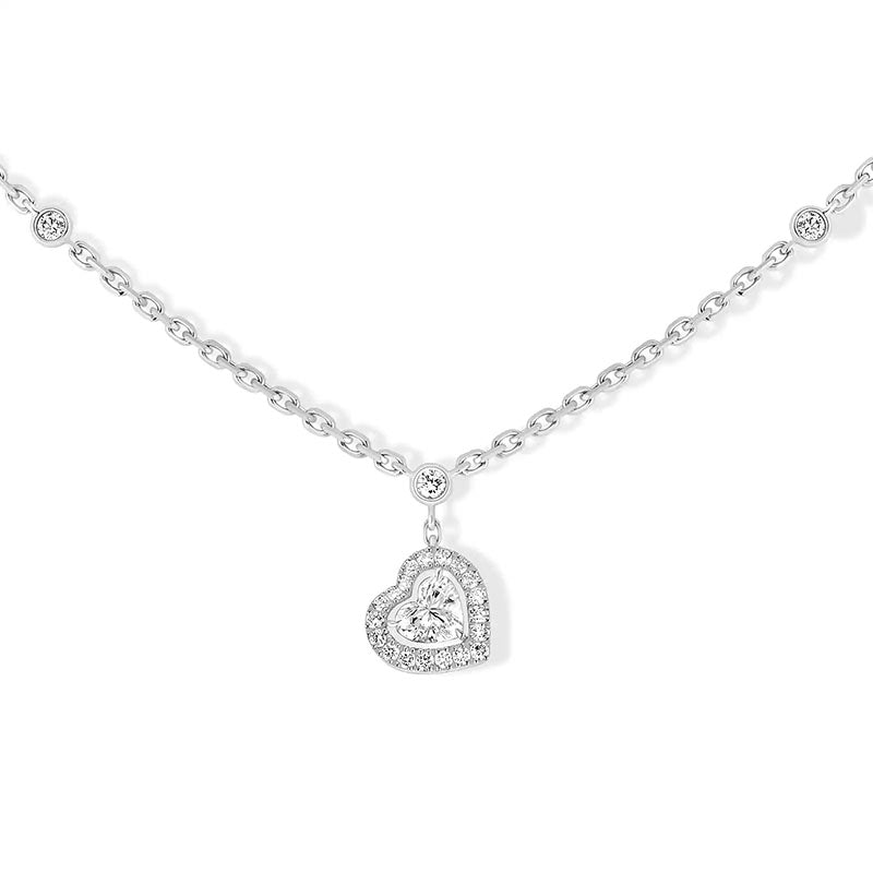 Messika Joy Coeur White Gold Diamond Necklace