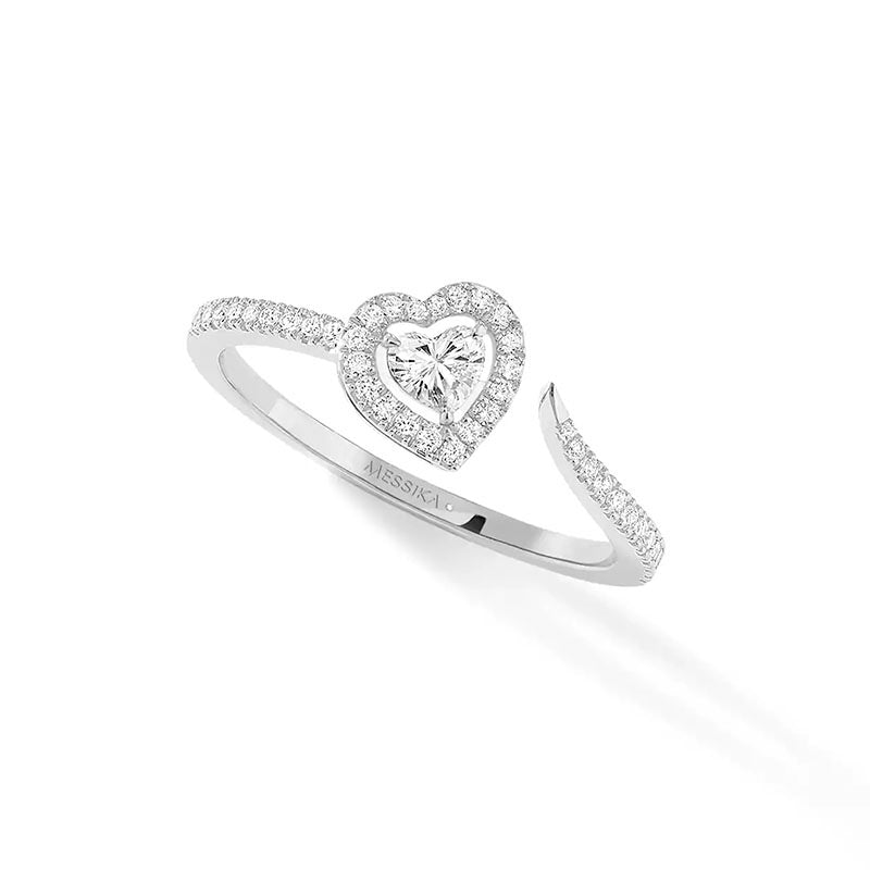 Messika Joy Coeur White Gold Diamond Ring