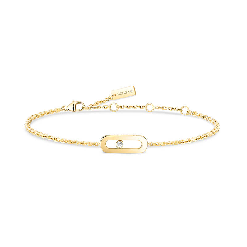 Messika Move Uno Yellow Gold Diamond Bracelet