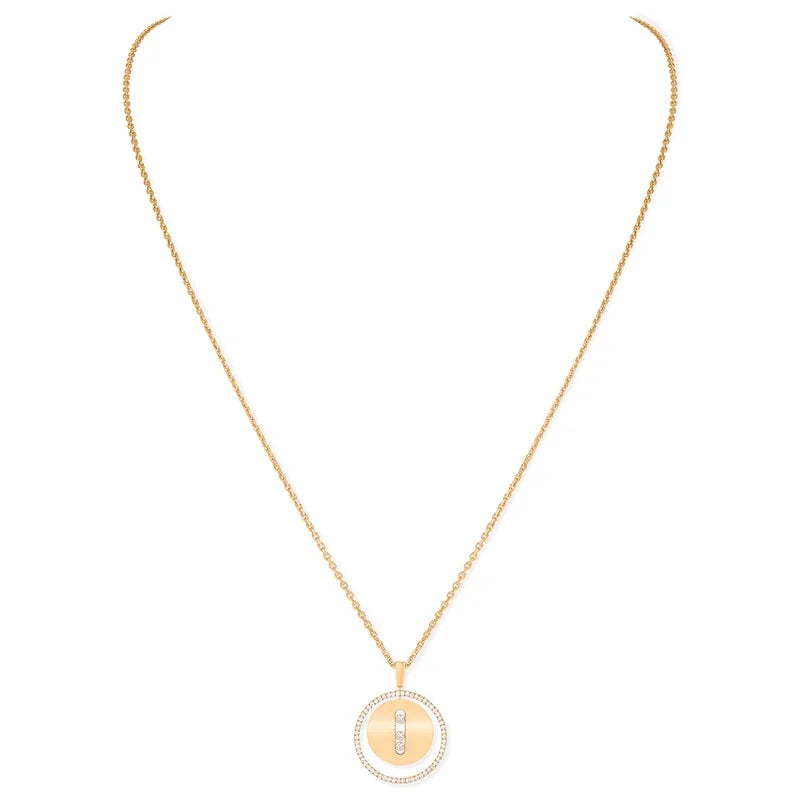 Messika Lucky Move MM Yellow Gold Diamond Necklace