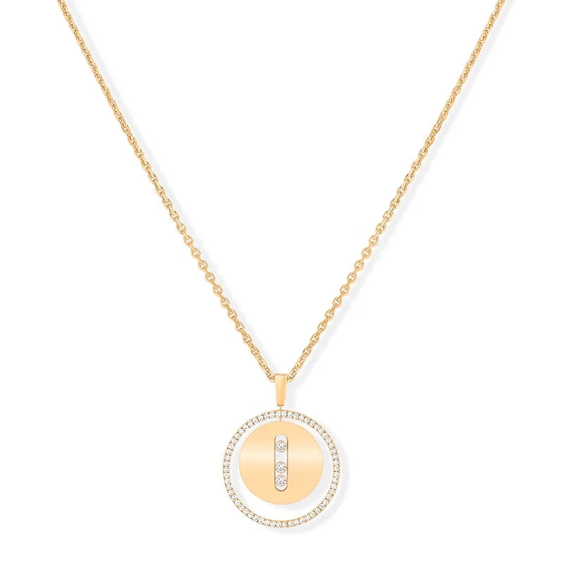 Messika Lucky Move MM Yellow Gold Diamond Necklace