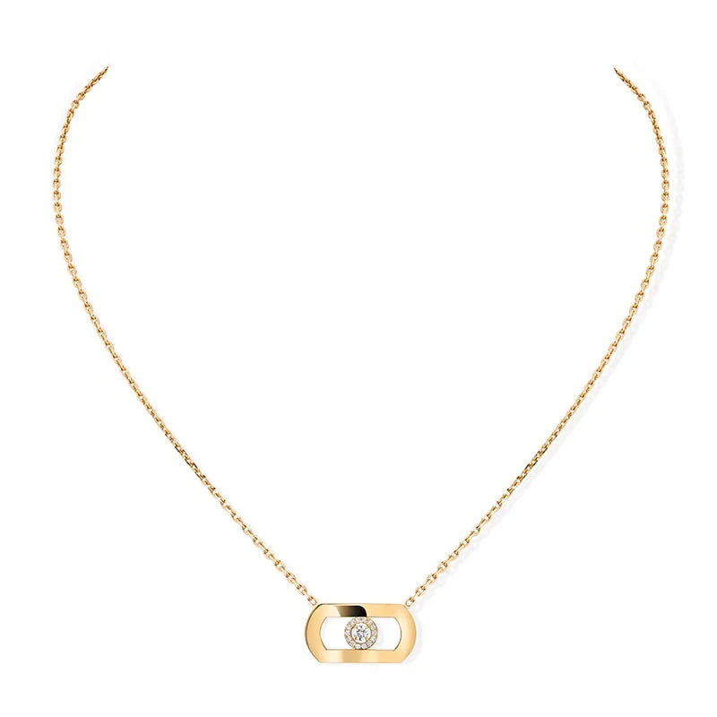 Messika SO Move Yellow Gold Diamond Necklace