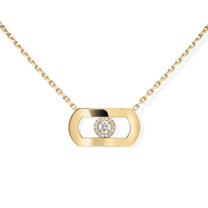 Messika SO Move Yellow Gold Diamond Necklace