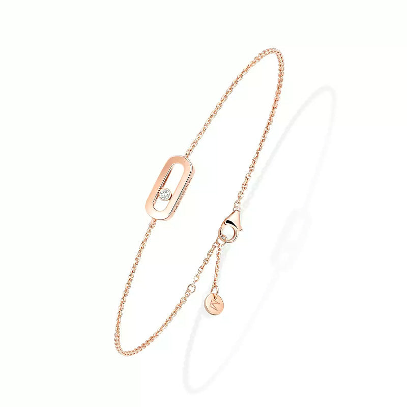 Messika Care(s) Rose Gold Diamond Bracelet