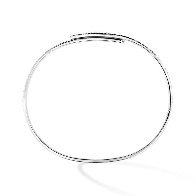 Messika Move Noa Full Pavé White Gold Diamond Bangle