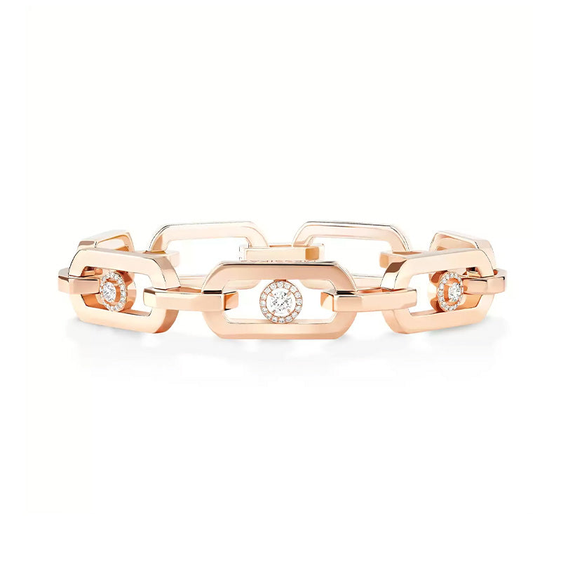 Messika SO Move XL Rose Gold Diamond Bracelet