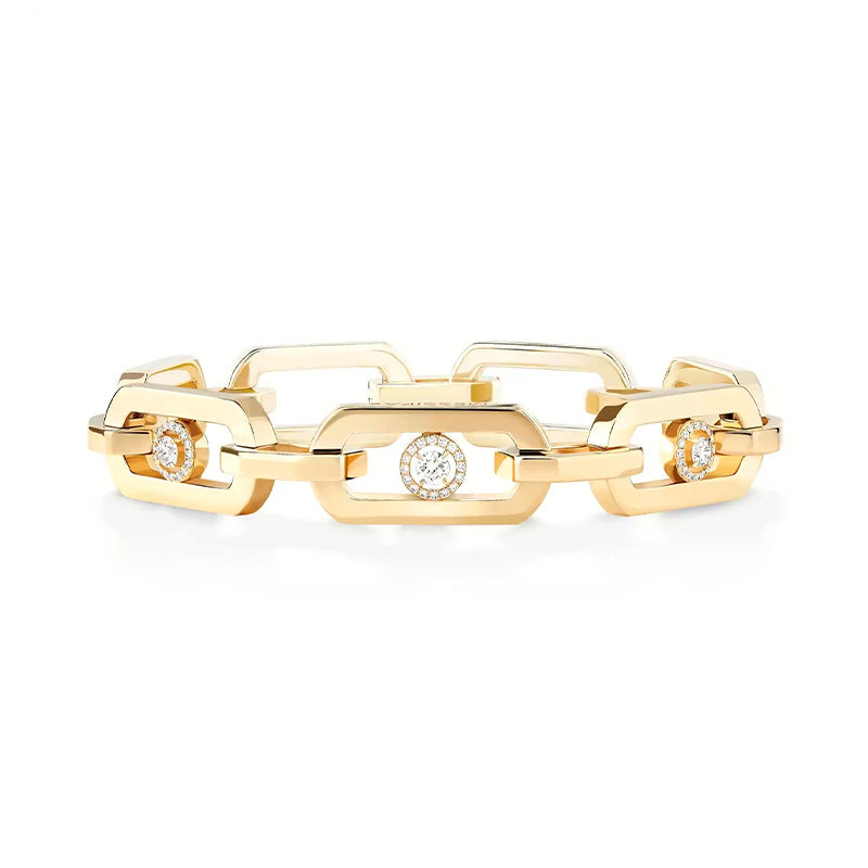 Messika SO Move XL Yellow Gold Diamond Bracelet