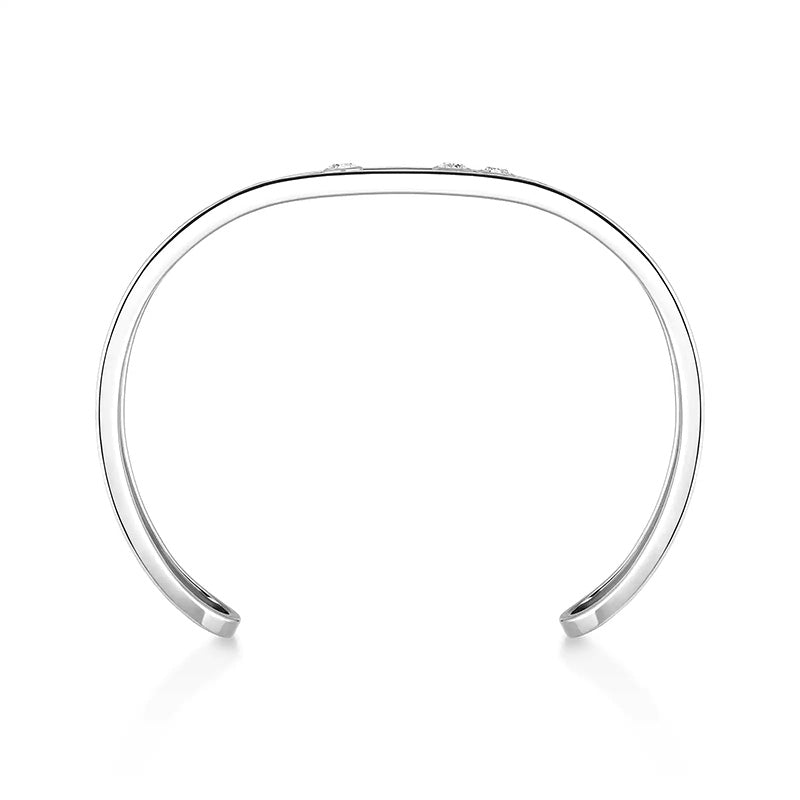 Messika Move Joaillerie White Gold Diamond Bangle