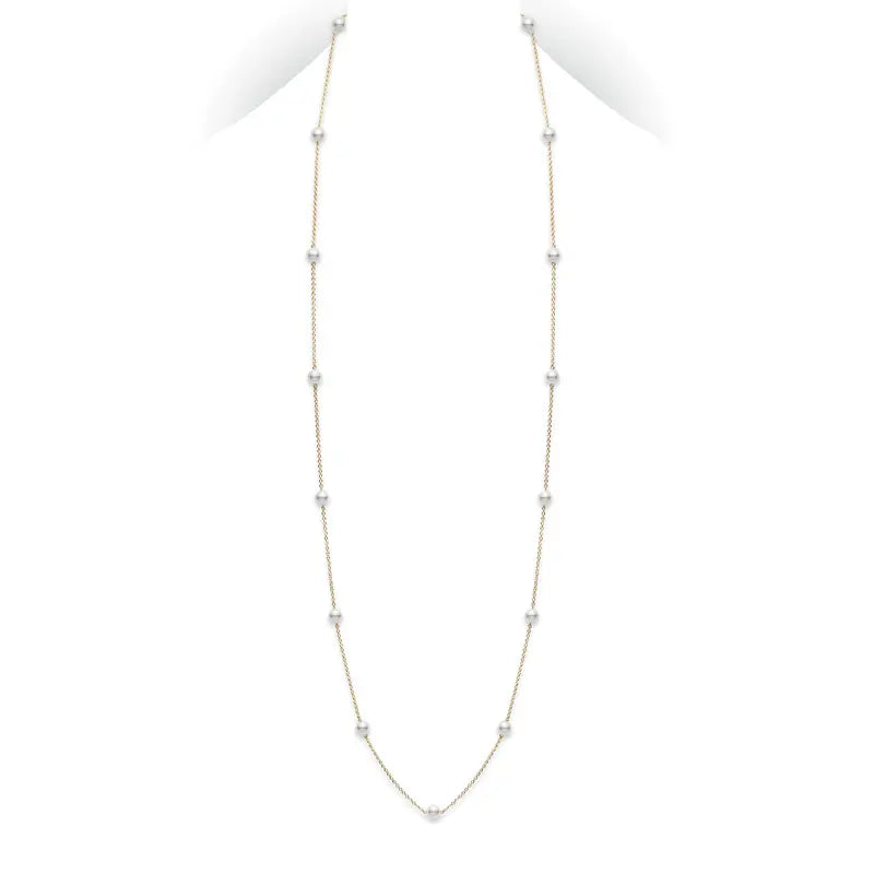 Mikimoto White Akoya Pearl Necklace MIK00419 Style No PCL2W