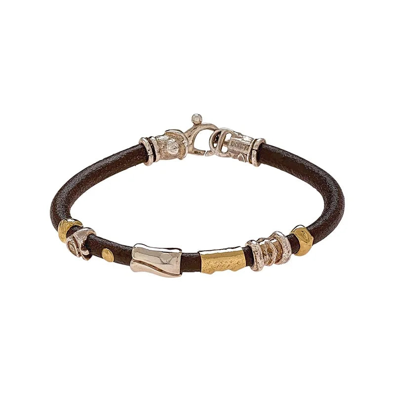 Misani Grand Tour 5mm Leather Bracelet