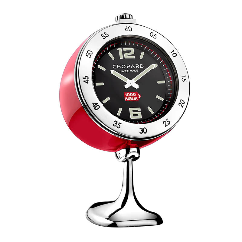Chopard Stainless Steel Vintage Racing Table Clock 95020-0095