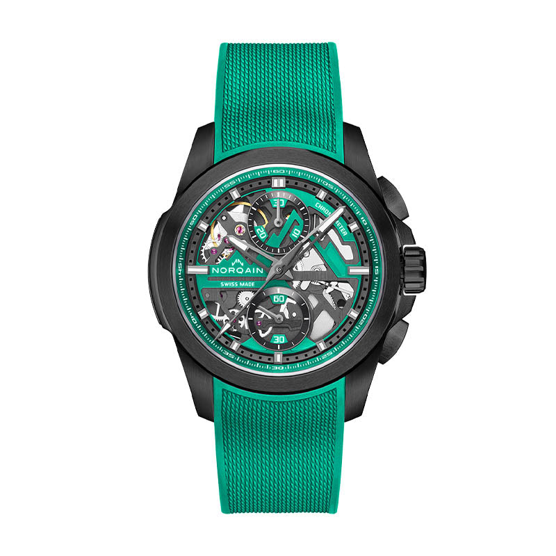 Norqain Limited Edition  Independence Skeleton Chrono 42 N3200.40T02.J01.R01