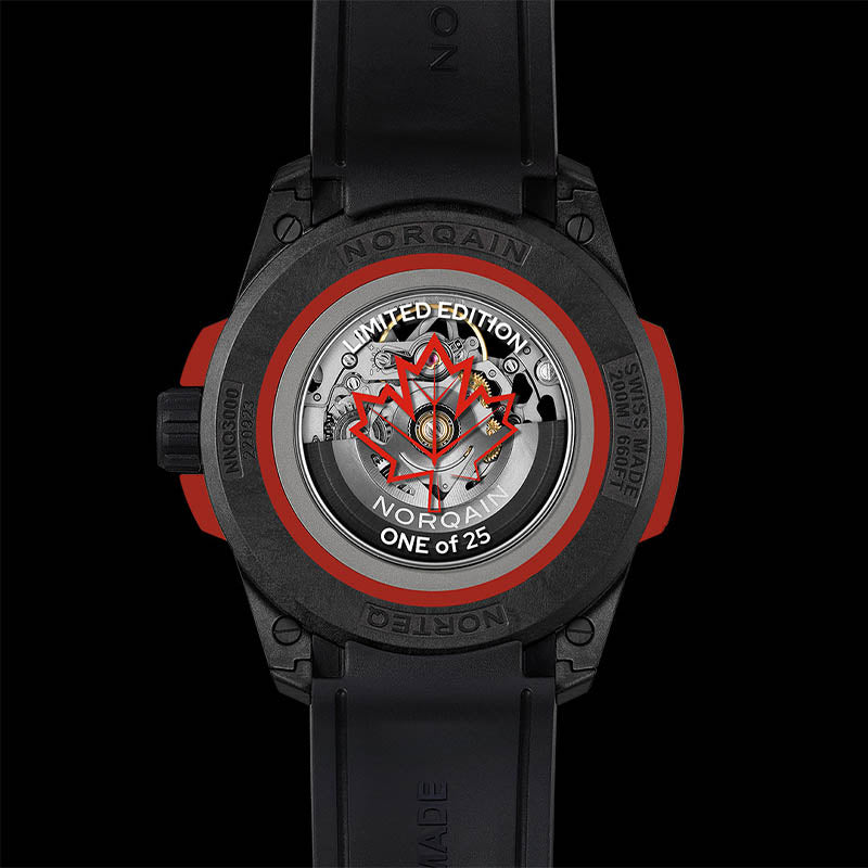 Norqain Wild One Canadian Exclusive Limited Edition Skeleton 42 N3000.07Q34.B01.R01