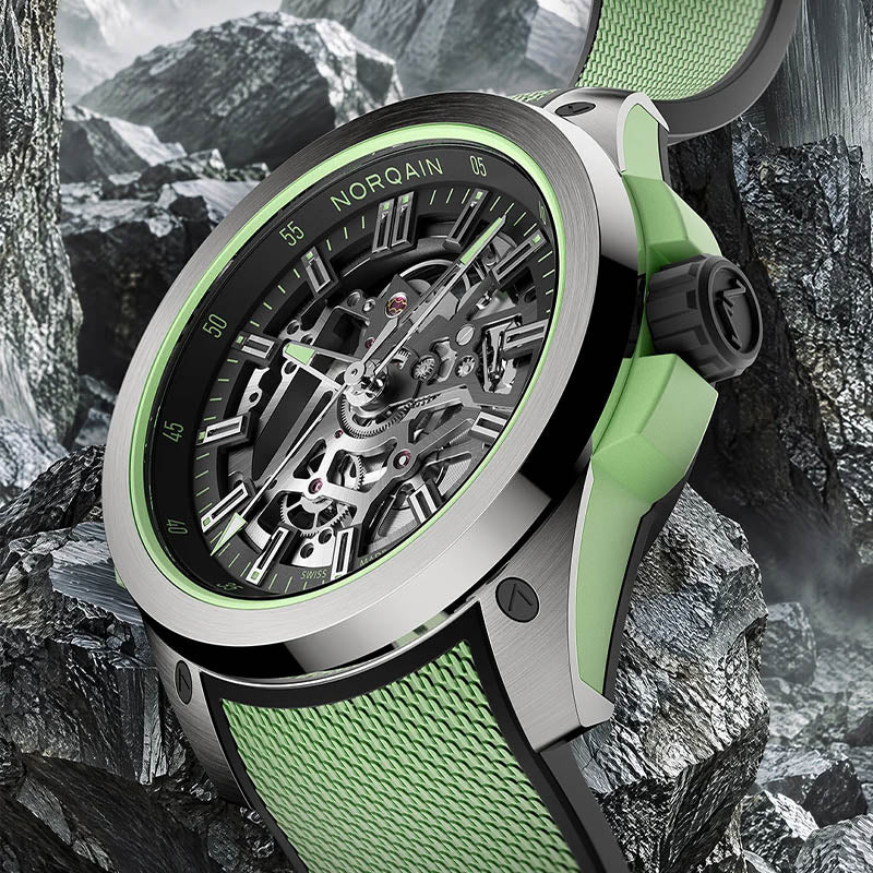 Norqain Wild One Skeleton 42 N3000.26T01.B01.R02