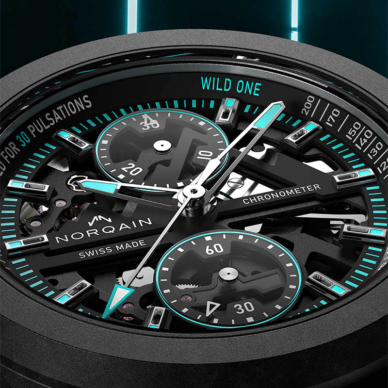 Norqain Wild One Skeleton Chrono 42 N3002.40Q01.B07.R03