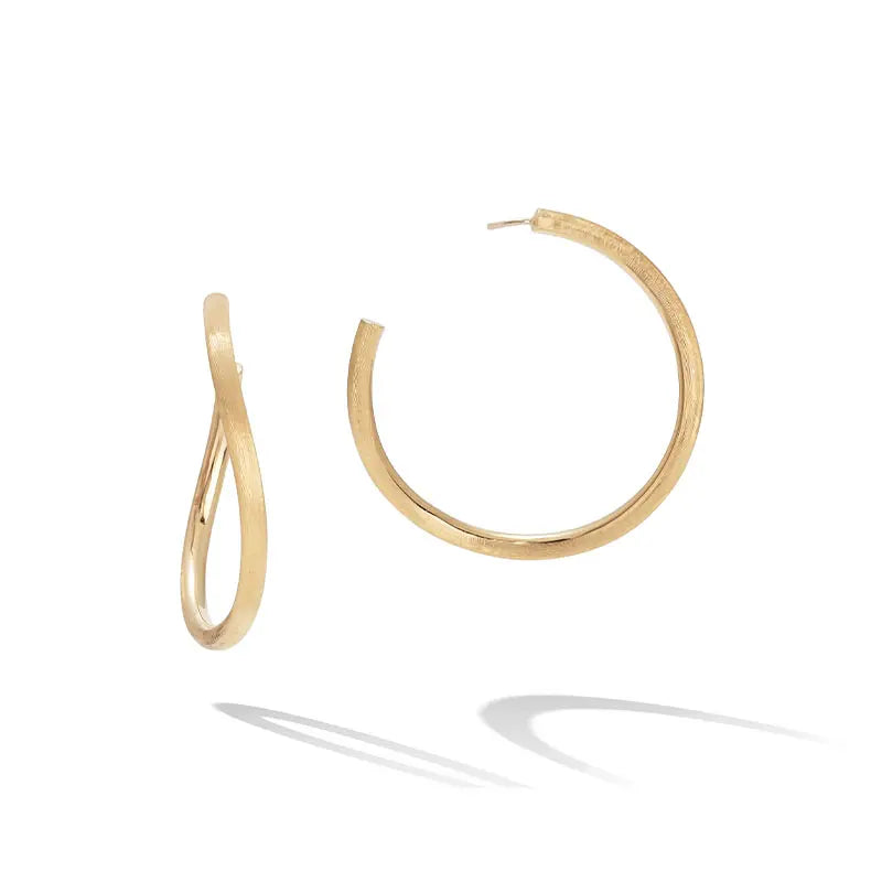 Marco Bicego Jaipur Link Yellow Gold Hoop Earrings