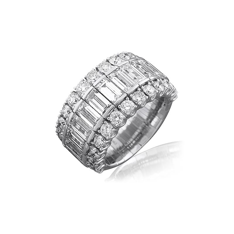 Picchiotti Xpandable ™ Platinum 12.4mm Diamond Ring