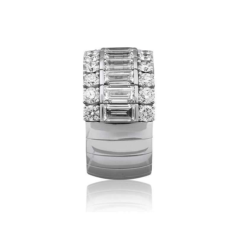 Picchiotti Xpandable ™ Platinum 12.4mm Diamond Ring