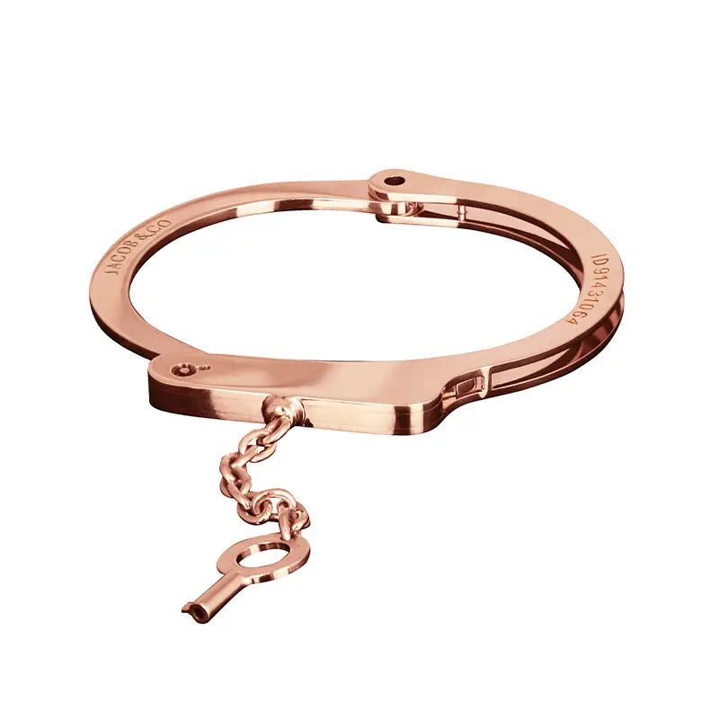 Jacob & Co. Love Lockdown Rose Gold Bangle