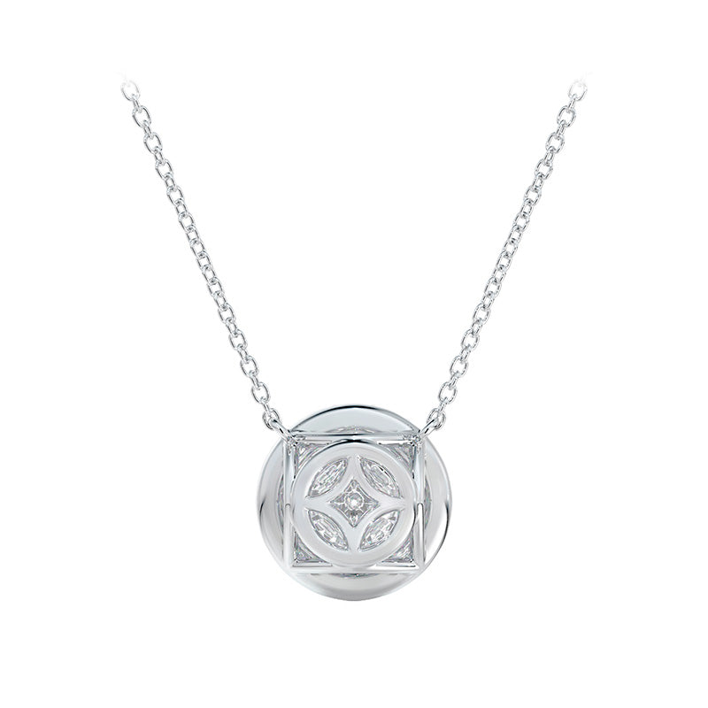 Forevermark Classic Halo Diamond Pendant