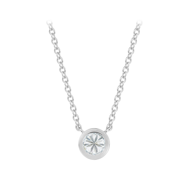 Forevermark Tribute Bezel Set Diamond Pendant