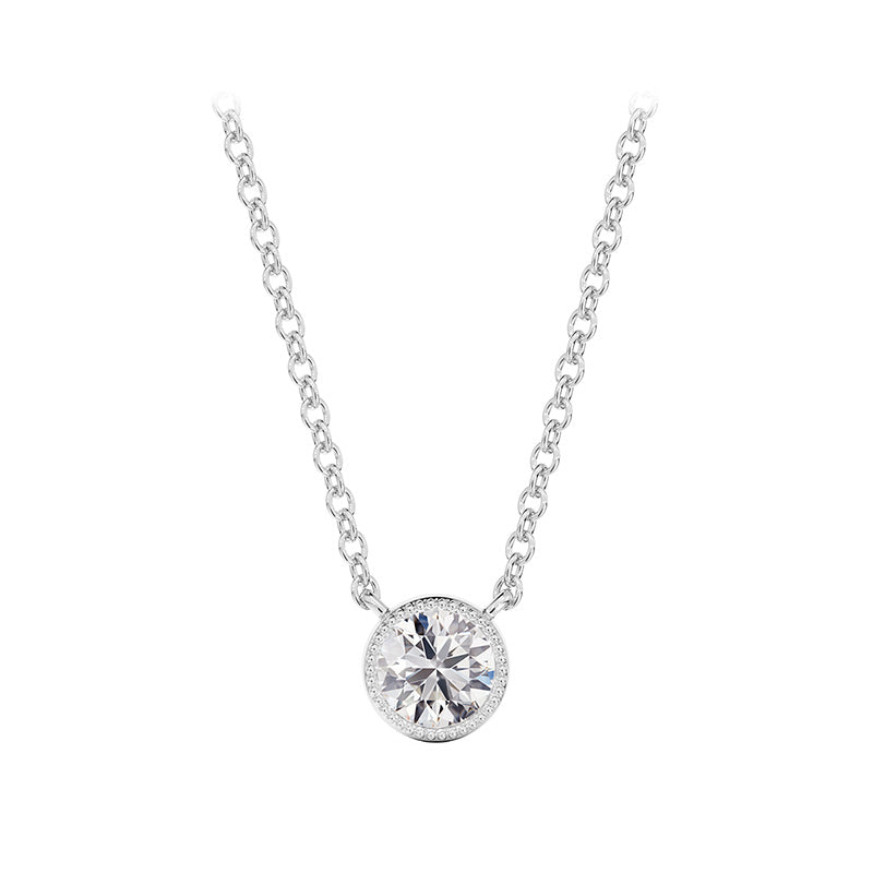 Forevermark Tribute Bezel Set Diamond Pendant