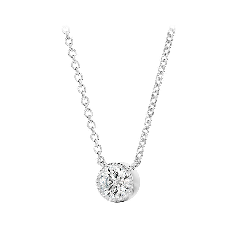 Forevermark Tribute Bezel Set Diamond Pendant