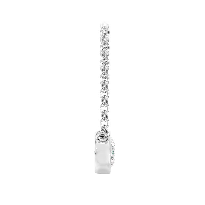 Forevermark Tribute Oval Shaped Diamond Necklace