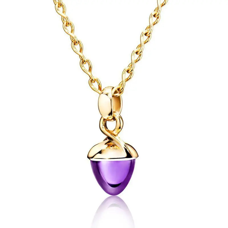 TAM00005 Tamara Comolli Mikado Bouquet Amethyst Pendant