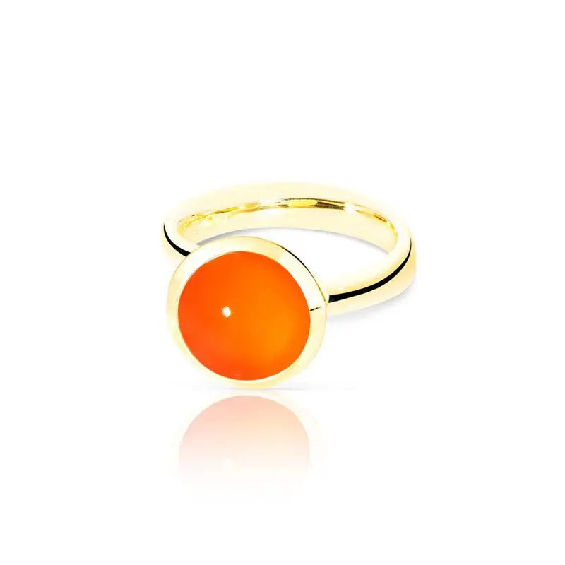 TAM00656 Tamara Comolli Carnelian Large Bouton Ring