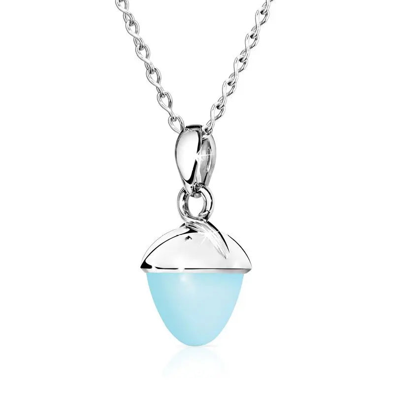 TAM01166 Tamara Comolli Mikado Bouquet XL Aqua Chalcedony Pendant