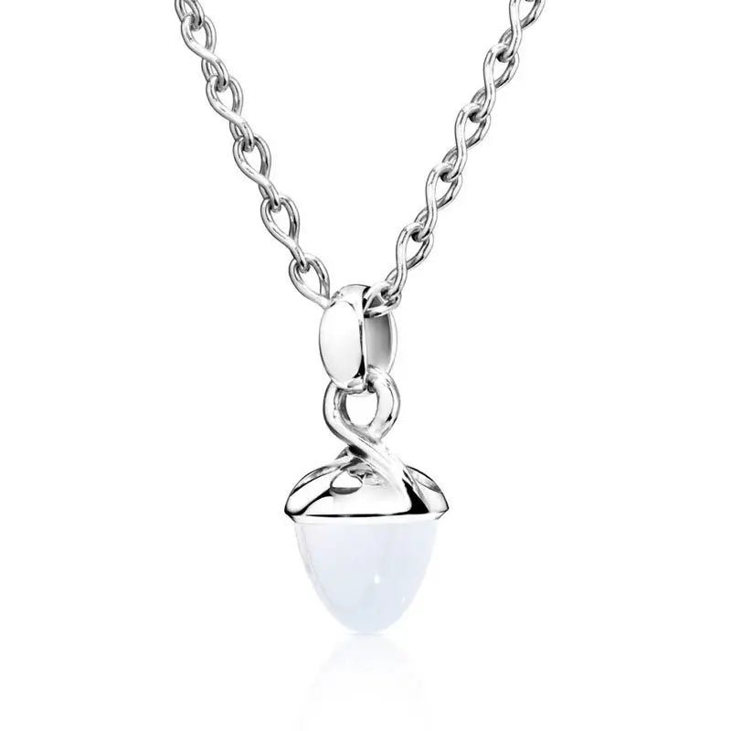 TAM01229 Tamara Comolli Mikado Bouquet White Moonstone Pendant