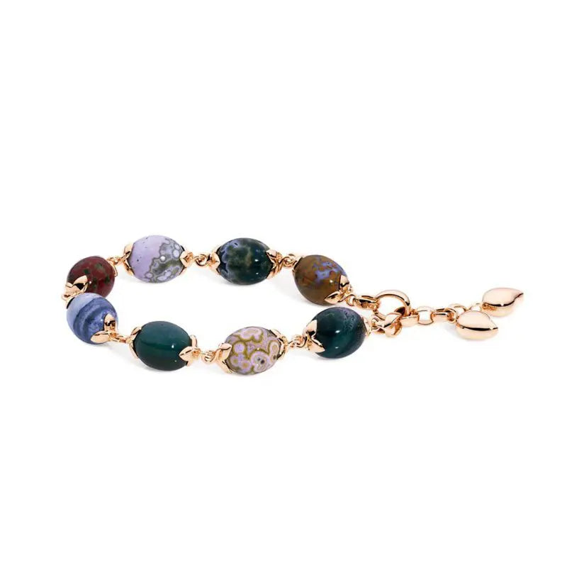 TAM01239 Tamara Comolli Small Coconut Ocean Jasper Bracelet