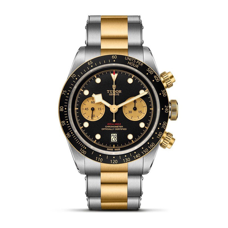 TUDOR BLACK BAY CHRONO SG 79363N 72063 BLK HERO