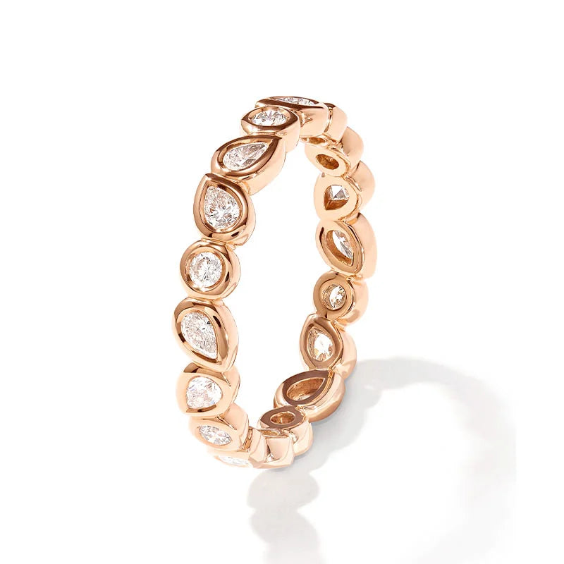 Tamara Comolli Gypsy Classic Rose Gold Diamond Ring