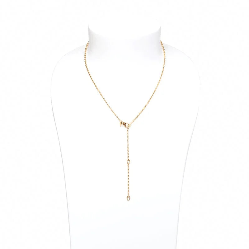 Tamara Comolli 2mm Belcher 20" Yellow Gold Necklace