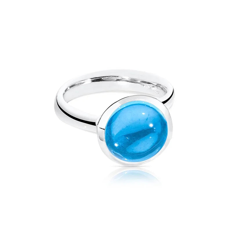 Tamara Comolli Swiss Topaz Large Bouton Ring