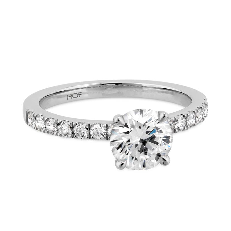 Hearts on Fire Destiny Platinum 0.31ct Diamond Engagement Ring