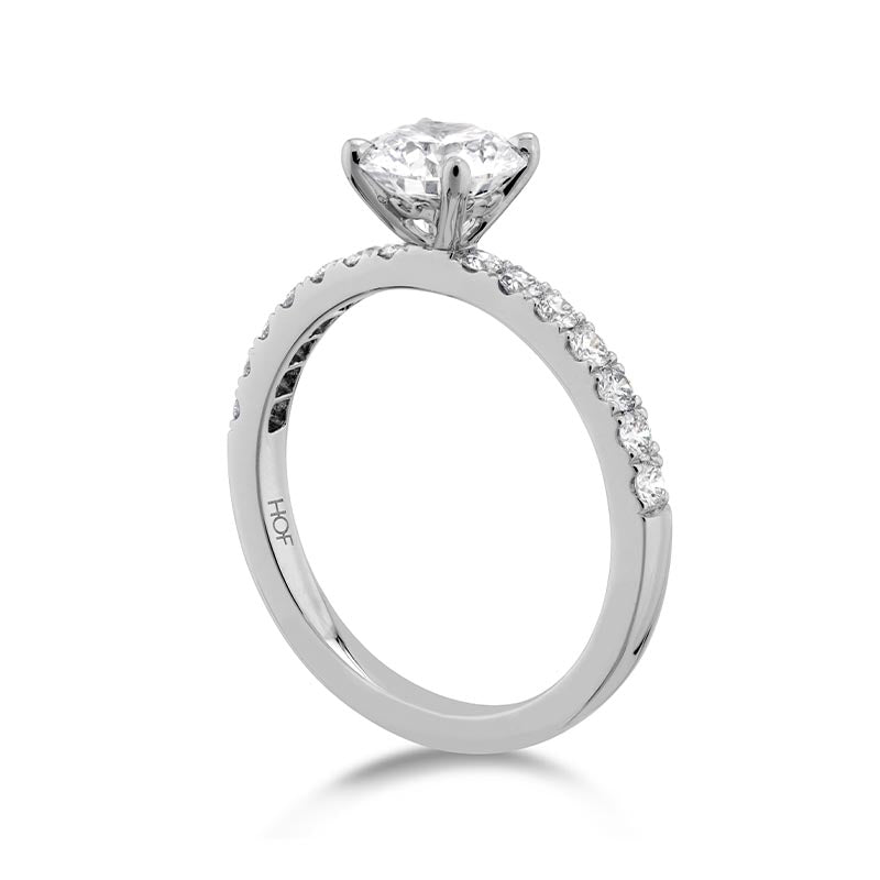 Hearts on Fire Destiny Platinum 0.31ct Diamond Engagement Ring