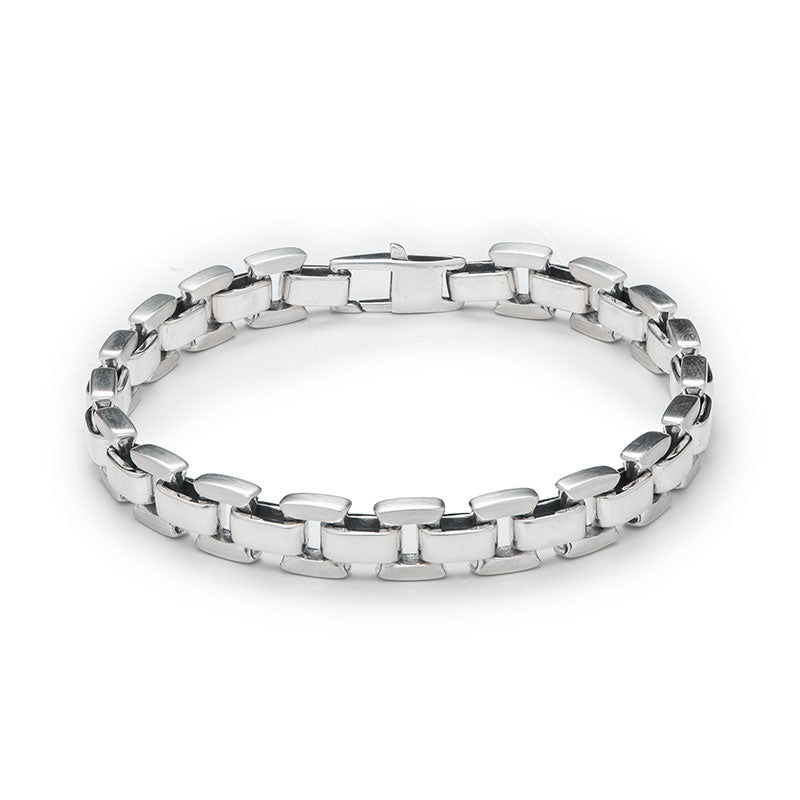 Willian Henry 14mm Sterling Silver Sleek Bracelet