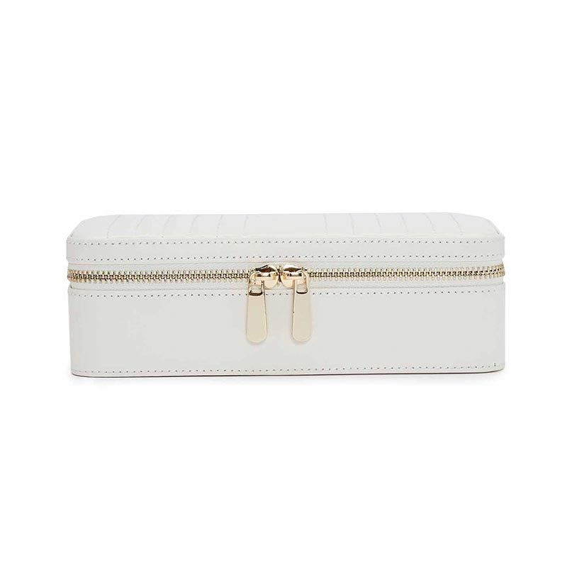 Wolf Maria Medium Zip Case - White